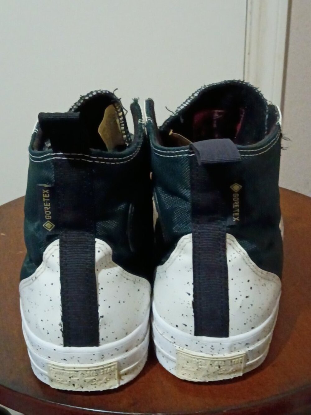 Chuck 70 Converse High GORE-TEX Black Clear Speckled 165939C Men's 9 Women's 11 - Picture 9 of 14